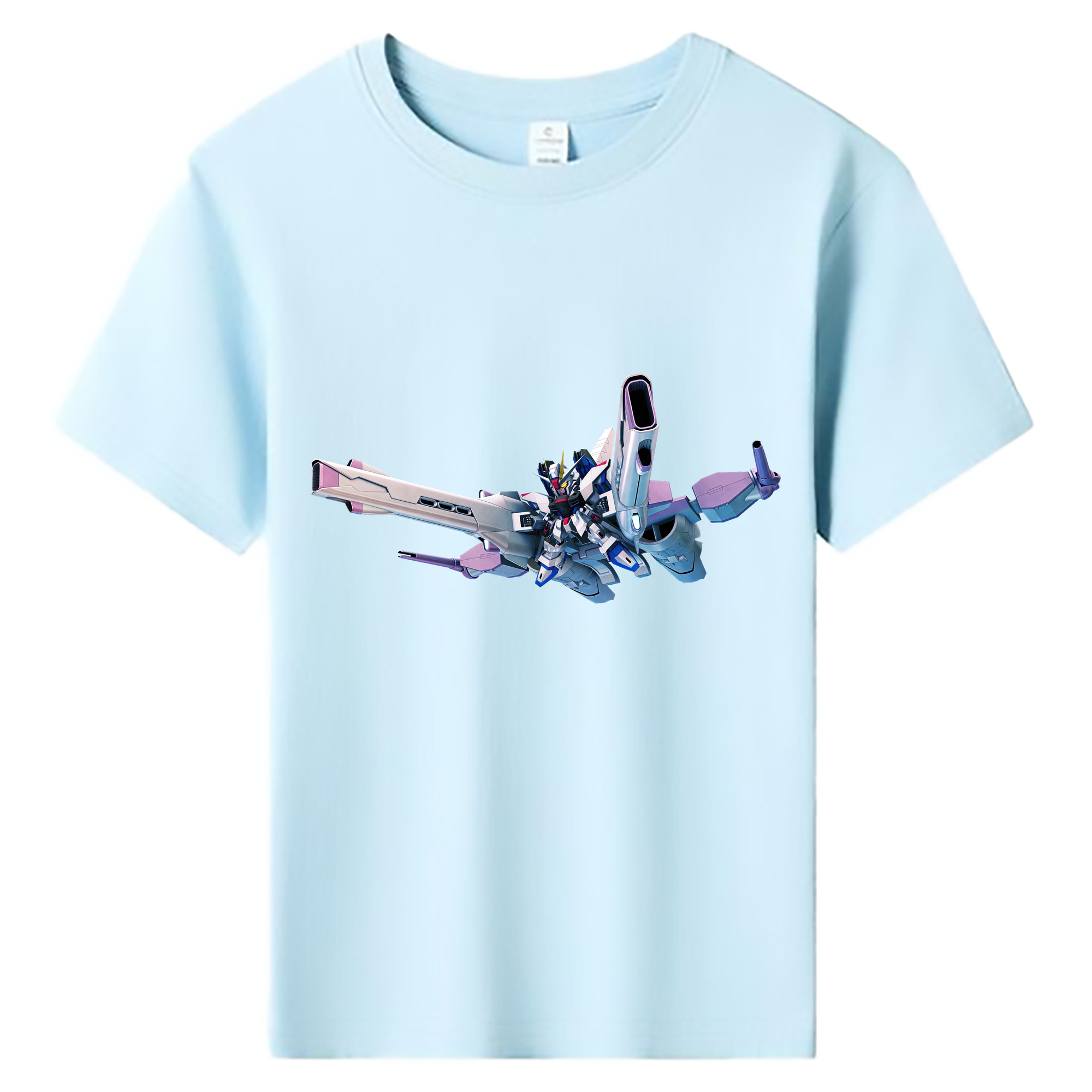 （画像用） 機動戦士ガンダム Mobile Suit Gundam 綿100％キッズTシャツ（フロントプリント）